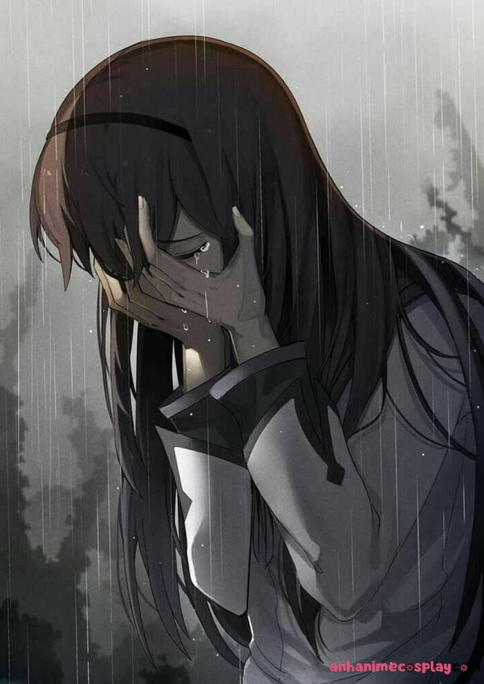 hình ảnh chia tay anime buồn girl